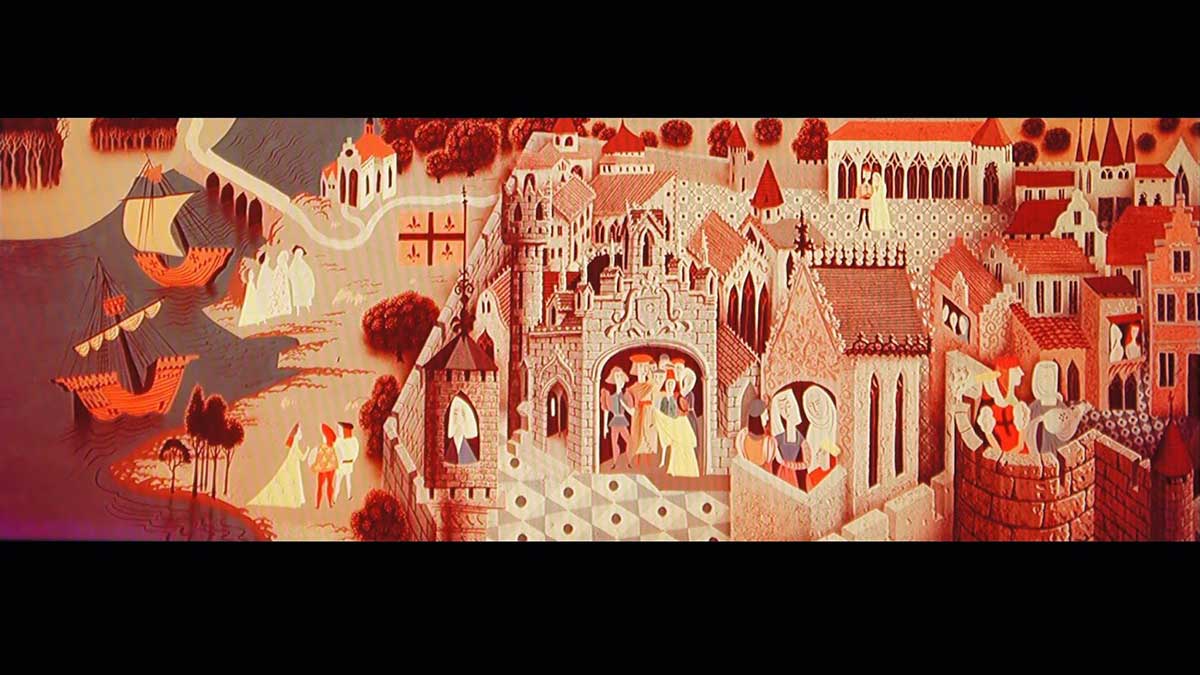 el castillo de la bella durmiente