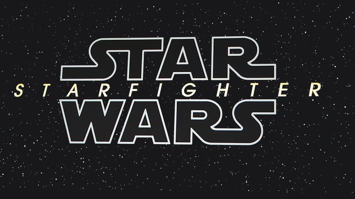 logo star wars starfighter